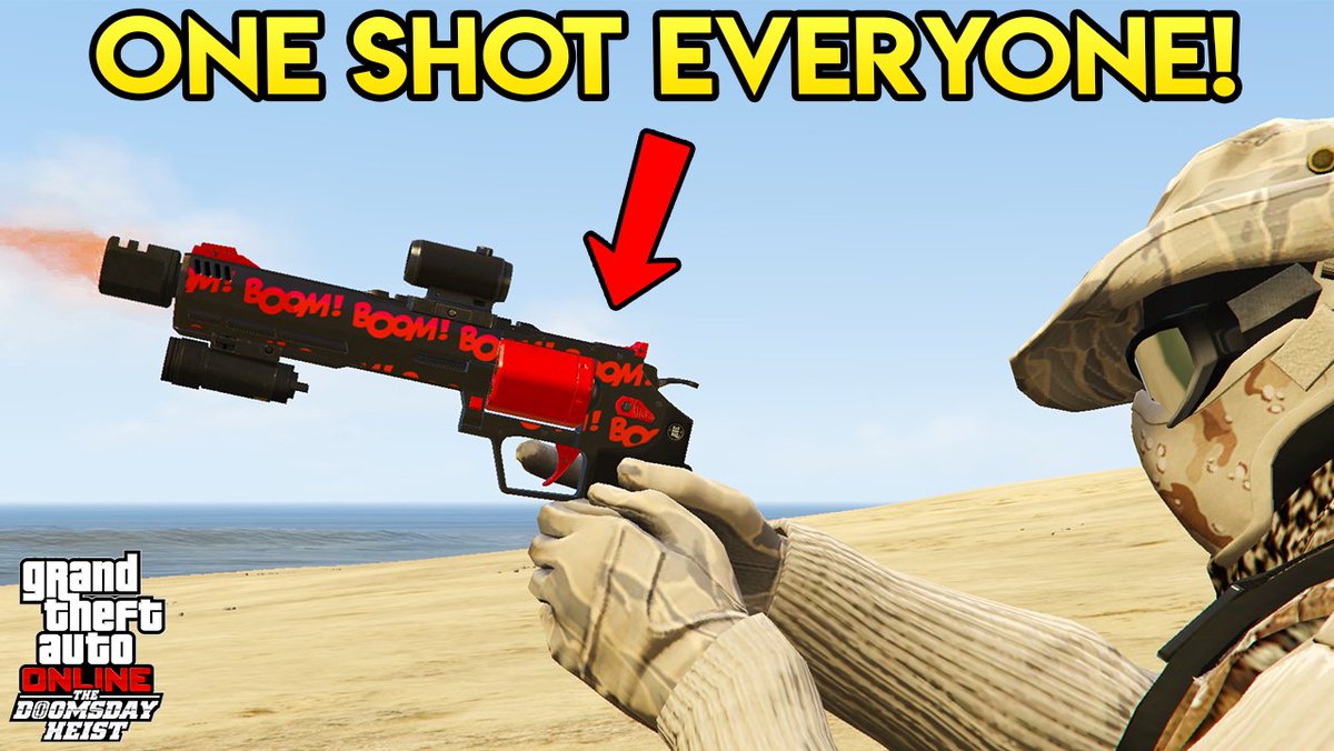 Dat_Saintsfan's tweet photo. GTA Online Doomsday DLC: The NEW BEST &amp; OVERPOWERED Weapon! This Can One Shot Everything! https://t.co/EkqoxwnVMx https://t.co/pYXhVD04Df
