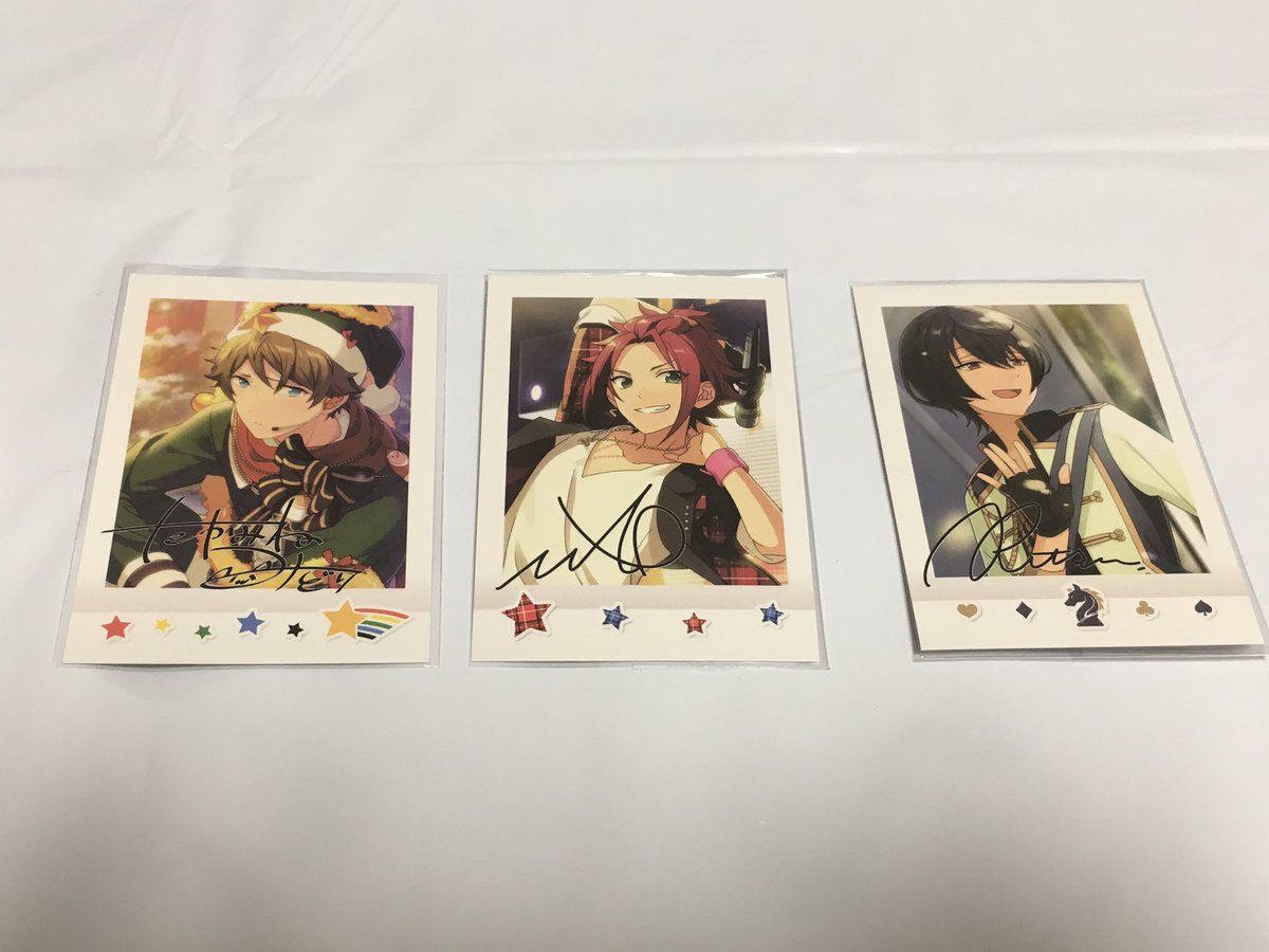 れい グッズ整理中 A Twitter 交換 あんスタ ぱしゃこれ1 譲 翠 真緒 凛月 求 2枚目上段 下段 桃李光薫泉千秋レオ 16日池袋手渡し 冬コミ1日目手渡し可能な方 凛月は1弾キャラ サインが黒色 との交換のみ お気軽にお声がけください よろしくお願い