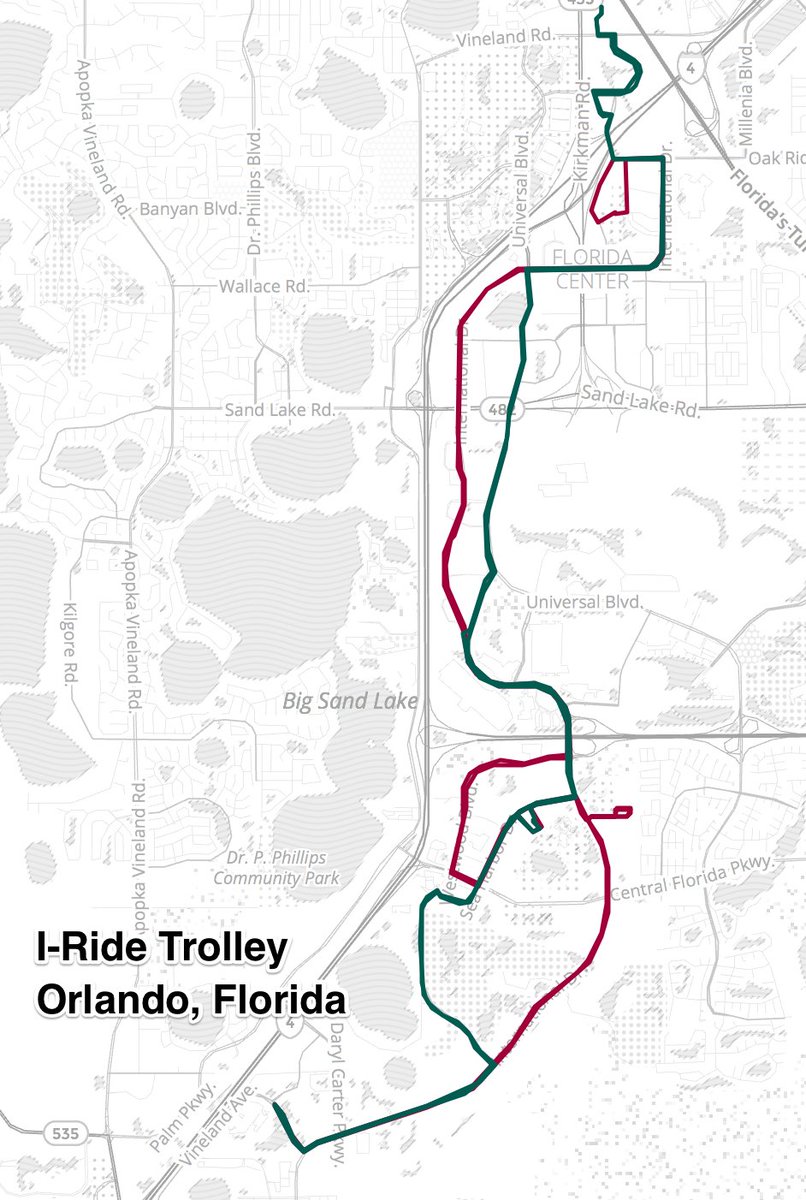 i ride orlando map Transitland On Twitter I Ride Trolley In Orlando Florida Has i ride orlando map