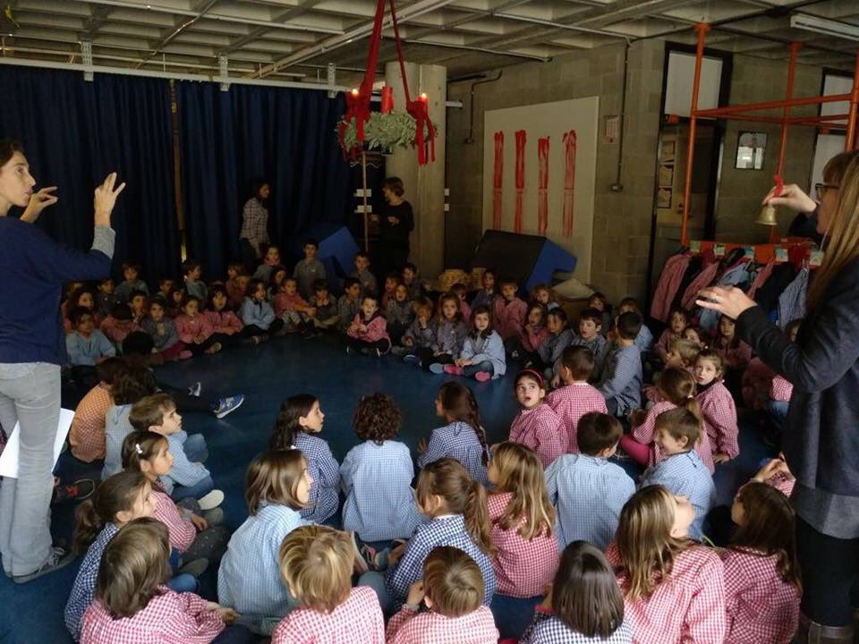 thaubarcelona's tweet photo. Tercera setmana d’advent !!! Ja falta menys per Nadal .#1rprimària
#tempsdadvent
#thabcn https://t.co/vv7xWozQ1a