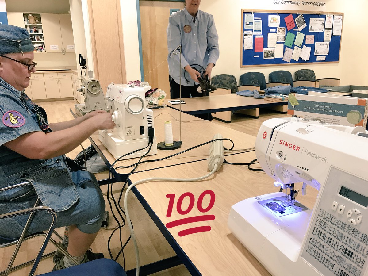 BaldwinHills's tweet photo. Join us every second Thursday of the month at 4pm in the #BaldwinHillsLibrary community room for the #SewingRebellion! #SewingattheLibrary https://t.co/ObTIYLziay
