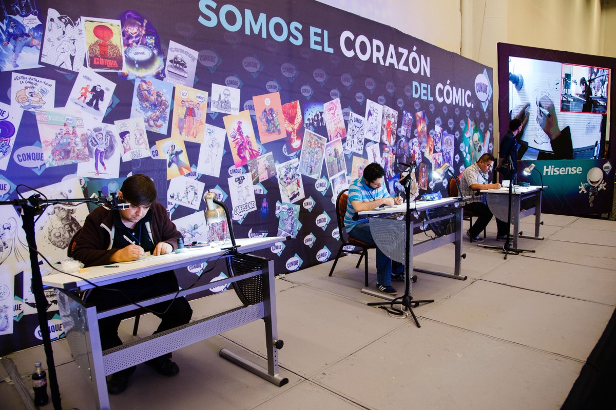 conquemx's tweet photo. ¿No visitaste #SanGarabato en #CONQUE2017?
Aquí puedes estar cerca de los autores de esas grandes historias que te han mostrado nuevos mundos.
¡Conviértete en ciudadano del pueblo de los artistas! 👩👨 https://t.co/Gwr0Qdj5ci 🎟️ https://t.co/bqCSy3n5iP