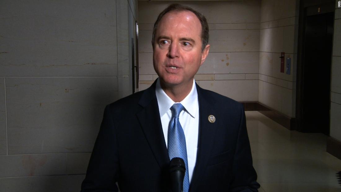 CNNPolitics's tweet photo. Rep. Adam Schiff says he is concerned Republicans are working to end the Russia investigation https://t.co/AgVVjoQpZ2 https://t.co/b3oQ2dJlWS