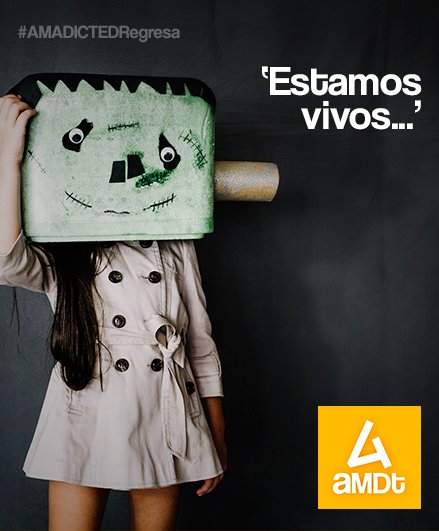 AMADICTEDtv's tweet photo. #JuroQueEnEl2018 en @AMADICTEDtv les tendremos los mejores contenidos en video!!! #AMADICTEDregresa https://t.co/vVjMyzSsxM