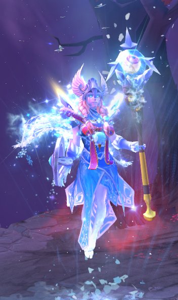 Freezy On Twitter Update My Rylai The Crystal Maiden Set Dota2