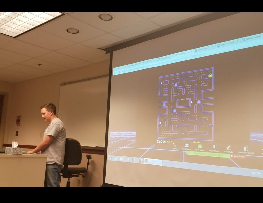 LearnToCodeOK's tweet image. Coding some retro games as final project.  #TulsaCoder