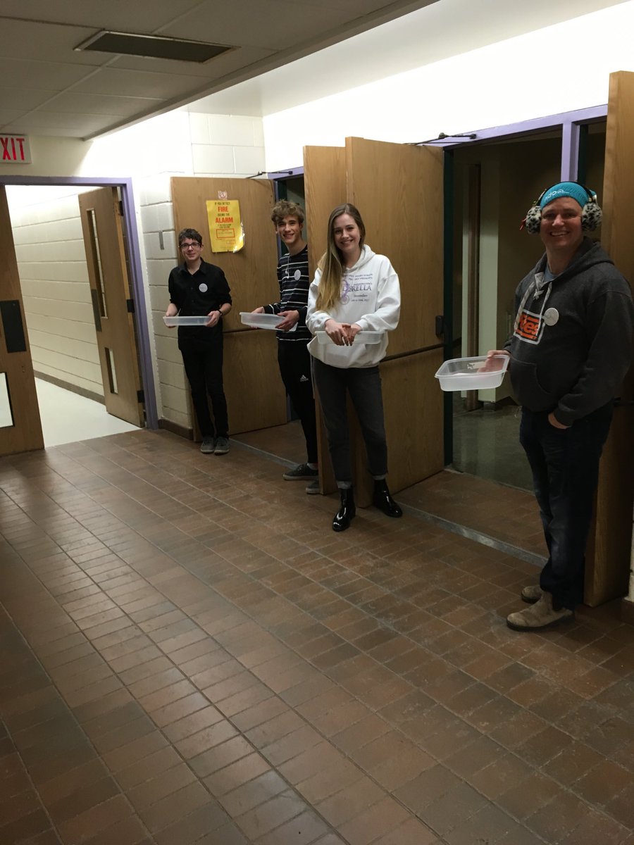 TASGriffins's tweet photo. Thanks Ingram, Steffan, Mattie and Mr Driscoll for working the door at the Sold Out School Buy In of Cinderella! https://t.co/GzWStdV1D9