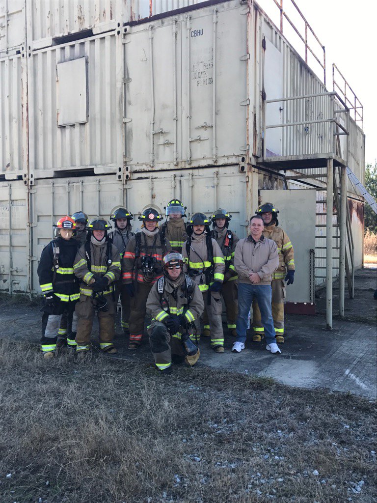MinickKeith's tweet image. Thanks to Rep. Rick Martin for visiting with the Newberry FD &amp;amp; Career Tech Center FF 1 class today during training.