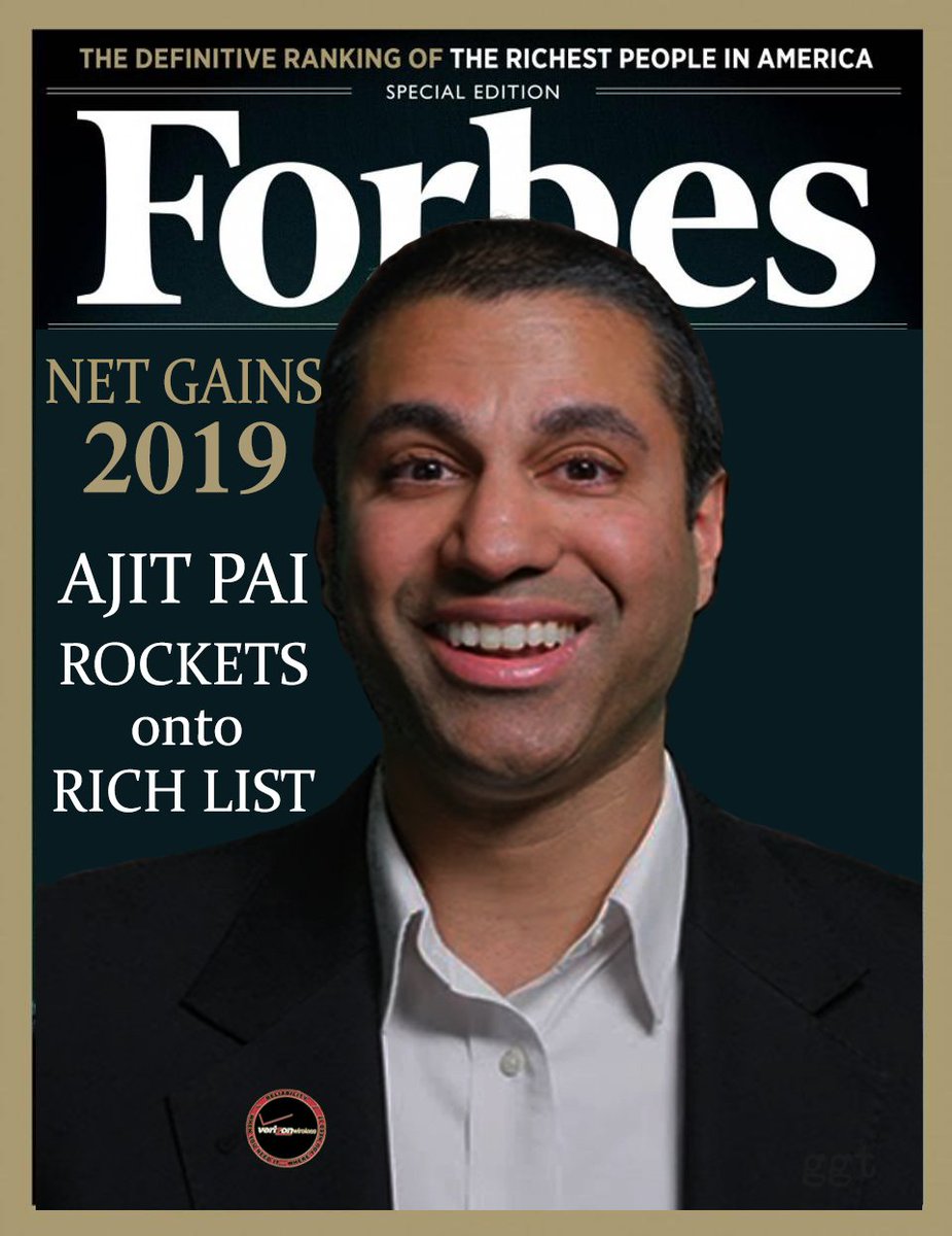 BikerCynical's tweet photo. @LucidFoxx A glimpse into the future of #AjitPai ? https://t.co/6xKAlAl5vr