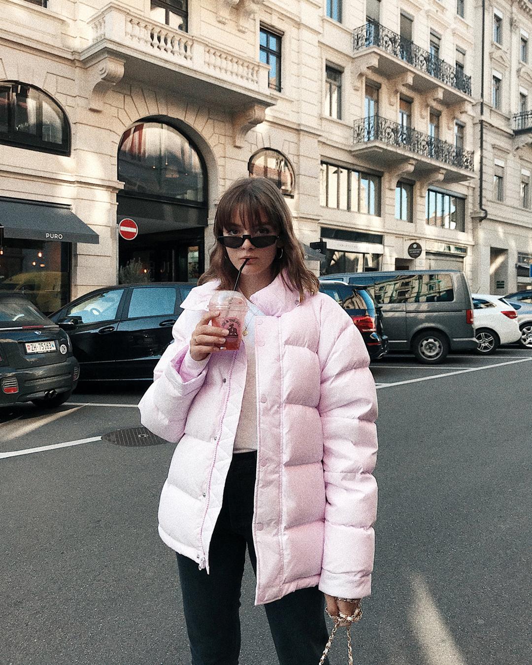 light pink super puff