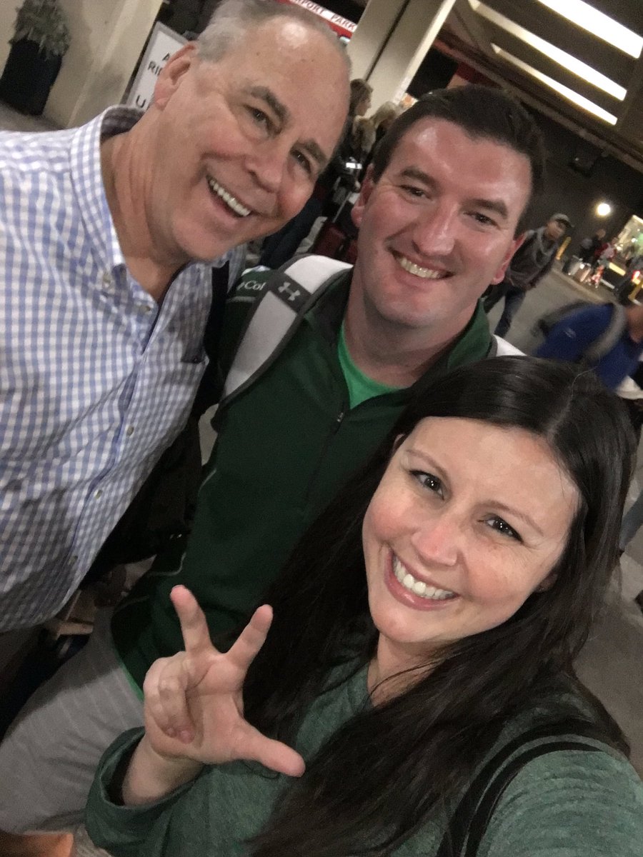 Thanks <a href="/UNTPrez/">Harrison Keller, Ph.D.</a> for the selfie! Have fun in NOLA! #GMG 💚🏈💚