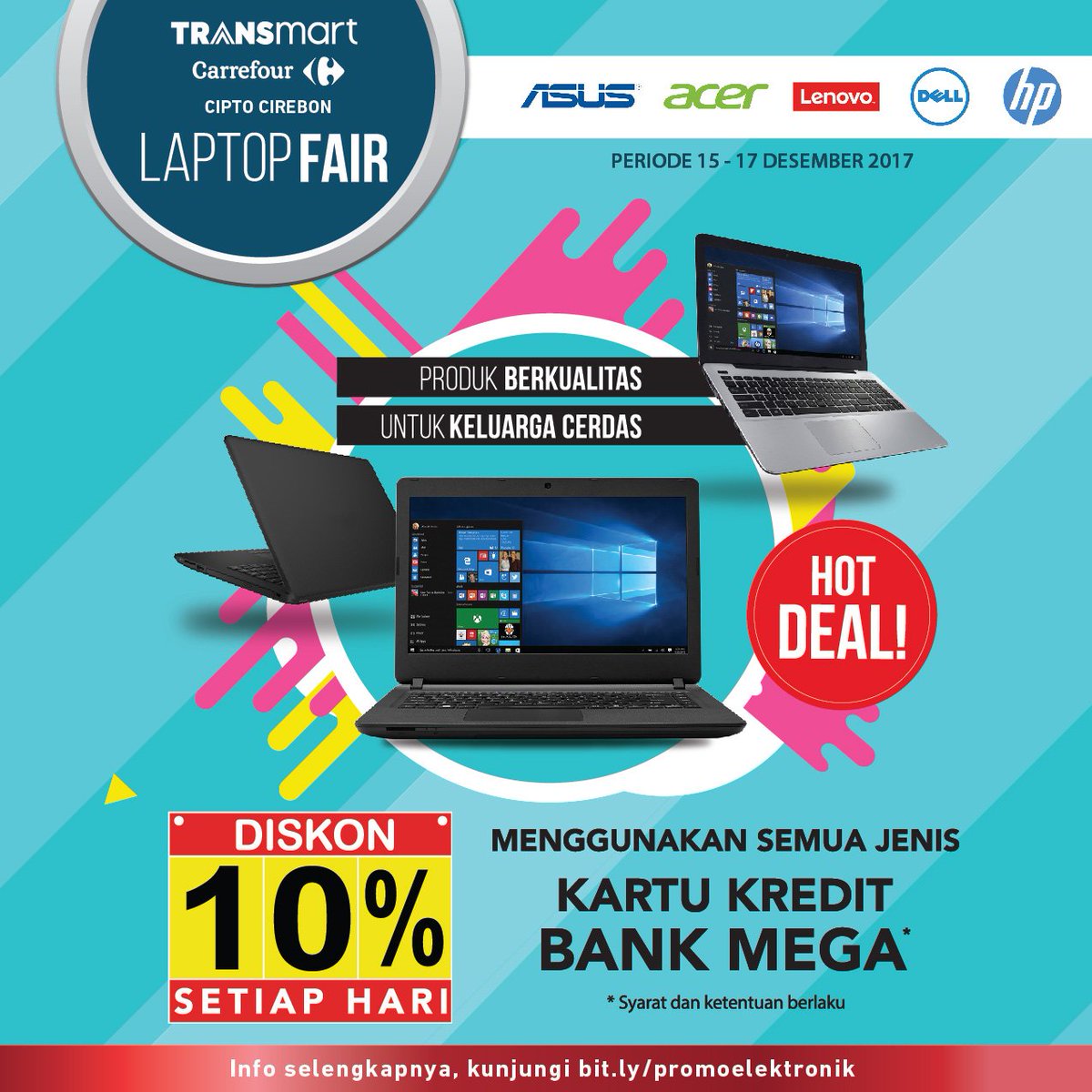 Transmart_IND's tweet photo. DIBUKA Transmart Cipto Cirebon hari ini! Ayo, kejar limpahan promo yang ada segera. Lihat info promo selengkapnya, https://t.co/AjwVkayfzP
#GrandOpening #OpeningTransmart #TransmartCarrefour #TransmartCirebon #TransmartCiptoCirebon https://t.co/sSlwQd6pUw