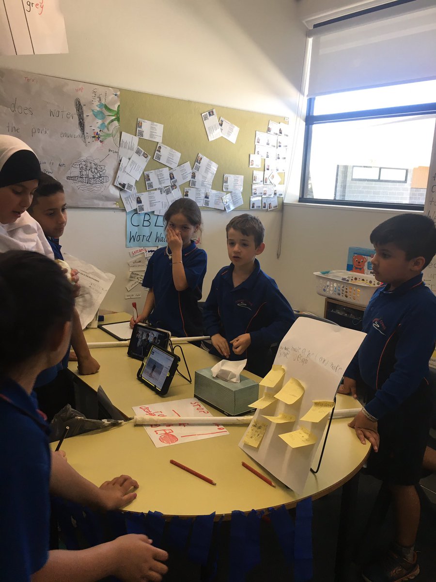 MrsMcPhillips's tweet photo. Giving and receiving quality feedback about our solutions to the CBL challenge 'improve water use in our environment' @AitkenCreekPS @MissMurray101 @CBLWorld https://t.co/t9ihDLBcaH
