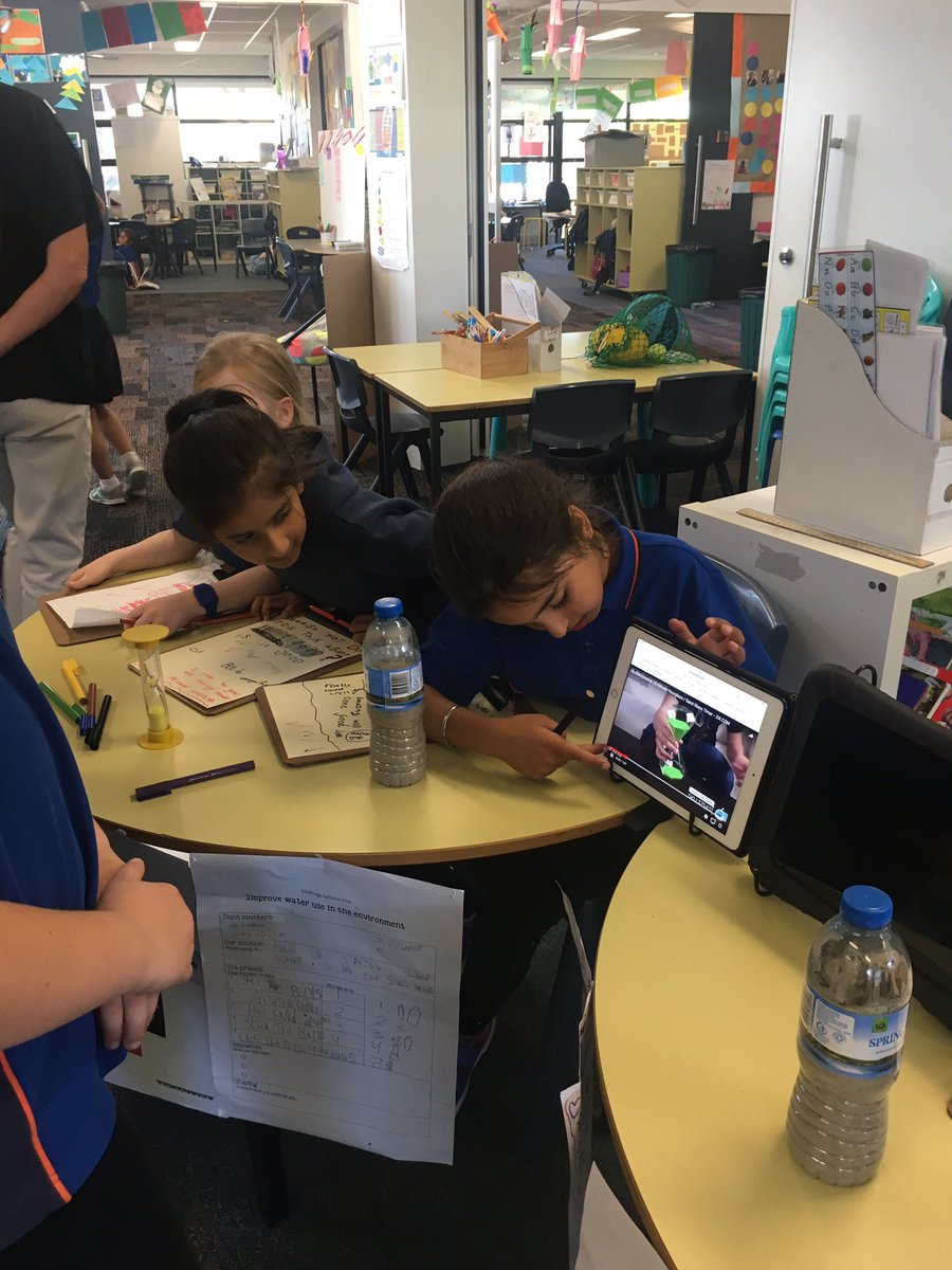MrsMcPhillips's tweet photo. Giving and receiving quality feedback about our solutions to the CBL challenge 'improve water use in our environment' @AitkenCreekPS @MissMurray101 @CBLWorld https://t.co/t9ihDLBcaH