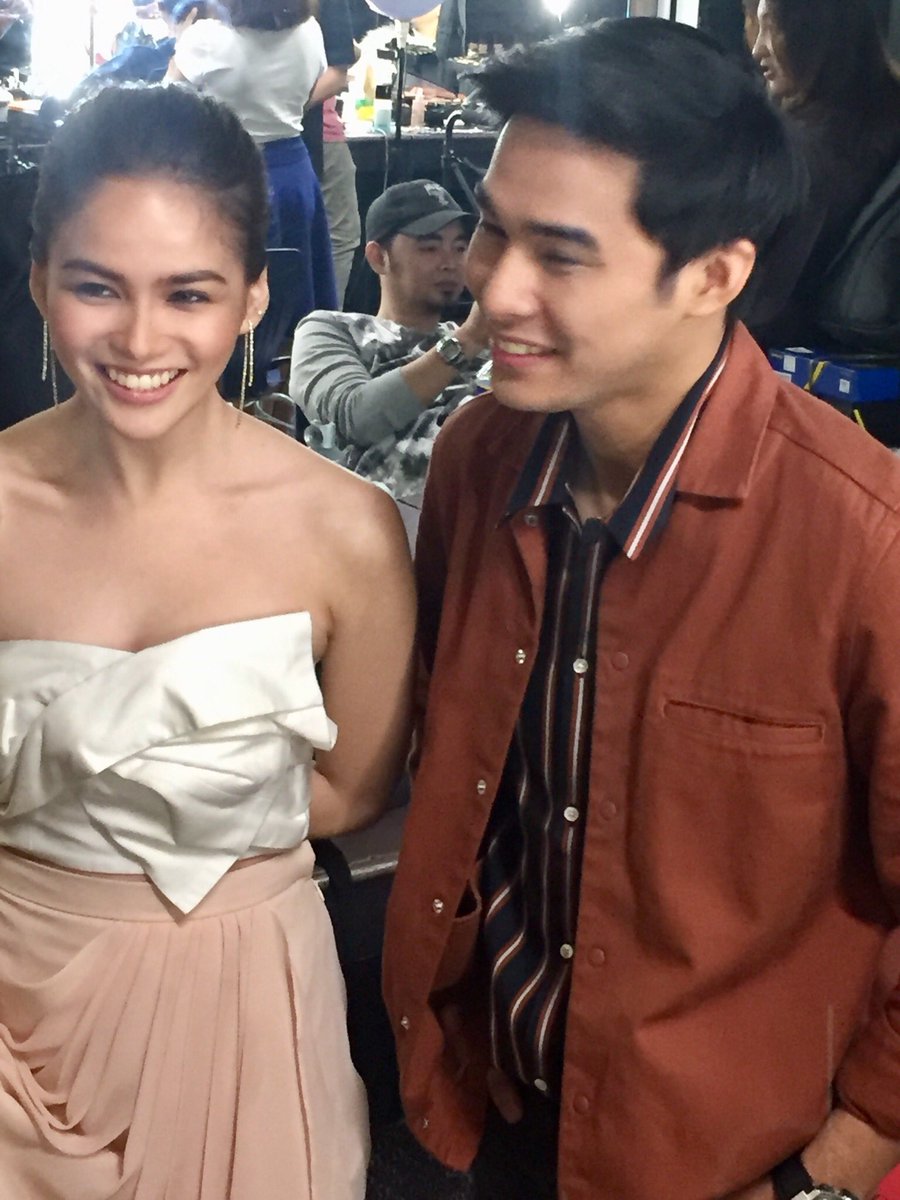 KarenLegion's tweet photo. After #ExperiencePanday, #Mclisse goes straight to their TWBA taping! 👫 https://t.co/K9ZSCOUYn3