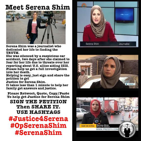 SarahGi00782242's tweet photo. #MAGA My Sis #SerenaShim vs @EricHolder I Wish U Would have Opened Your Damn Mouth Like That For My Sister A U.S. Journalist Murdered On Your Damn Watch W/ @BarackObama Who Never Said Her Name So I'll Remind U I'll #SayHerName #IAMSERENASHIM To All On #NetNeutrality #Tweetstorm https://t.co/zTtuCR57R7