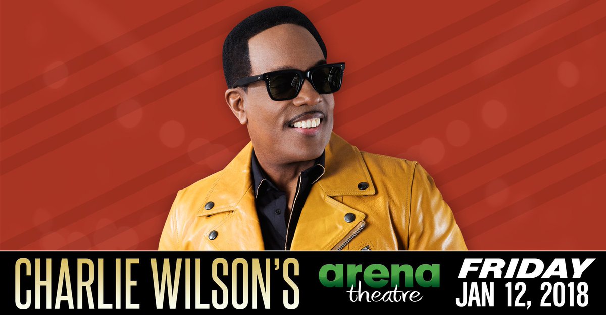 arenatheatre's tweet photo. We're excited to welcome eleven-time Grammy Award nominee @ImCharlieWilson in concert Friday, January 12th! Eight No. 1 singles and ongoing sold-out, coast-to-coast arena tours. Get your tickets here: https://t.co/vc9rdBX2kv 

#ToWinIt #LIVEShow #CharlieWilson https://t.co/aDtYmrWQ7H