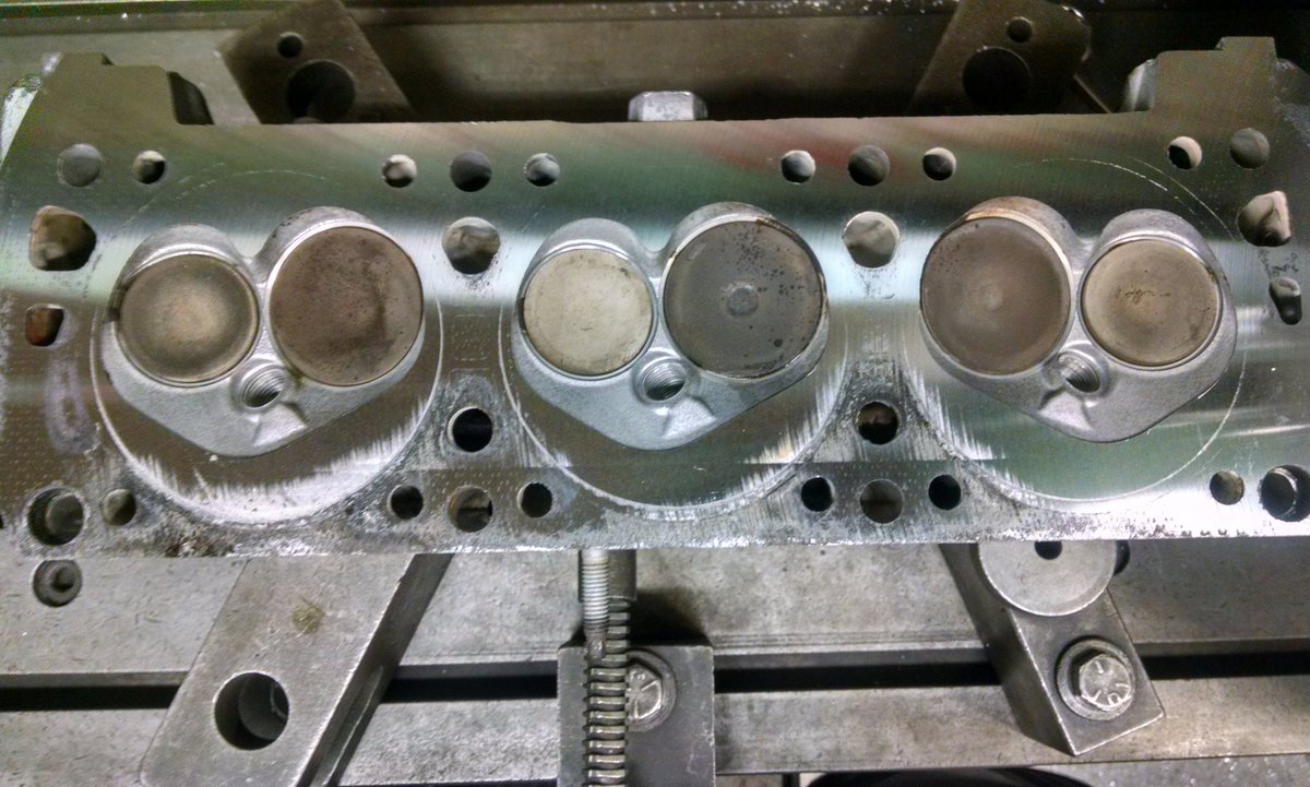 ERSChicago's tweet photo. Warped cylinder head https://t.co/P1k446VKEw