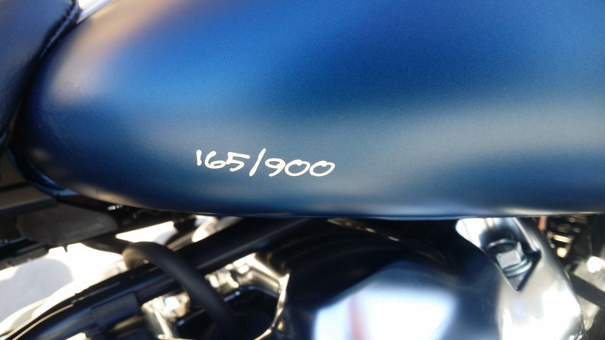 GusWolf_THD's tweet photo. 2018 115th Anniversary Fatboy is here! Come for YOUR TEST - RIDE on #165 / 900 TODAY! https://t.co/XYdJ0xk6Nb