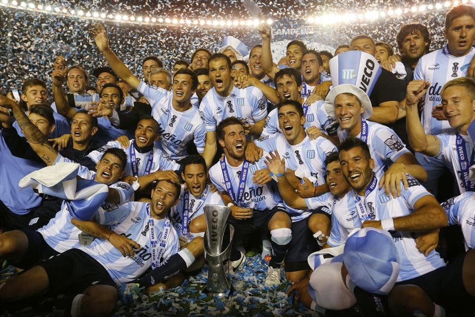 RacingTwittea's tweet photo. Simplemente Gracias! A tres años de esta gran hazaña. Por siempre campeones 💙 https://t.co/XWIXWKq5YO