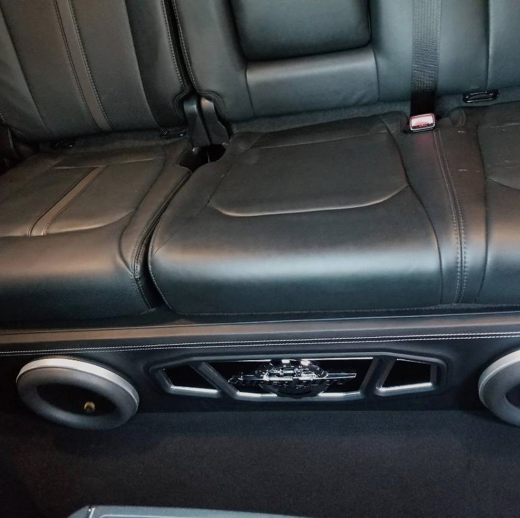 Car Stereo Repost From Mobiletoysinc We Just Rolled This Beast Out Today 2 Jl Audio 8w7 Subwoofers In One Of Our Stage 3 Enclosures Custominterior Customtrucks Caraudiofabrication Caraudiofab Msfabarmy Mobiletoysinc Jlaudio