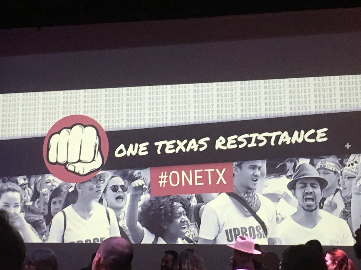 McFaddenForTX21's tweet photo. Stopped by the One Texas Resistance Holiday Party, a room full of energized progressives ready to start the #BlueWave2018! #TX21 #OneTX https://t.co/ojTrs8h1Eu