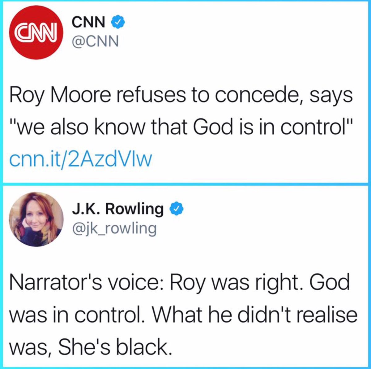 mikemitchellnyc's tweet photo. #inners #maddow #lawrence #11thHour #ac360 #donlemon #hardball #mtp #RoyMoore #RoyMooreForSenate https://t.co/g4xTo21qrn