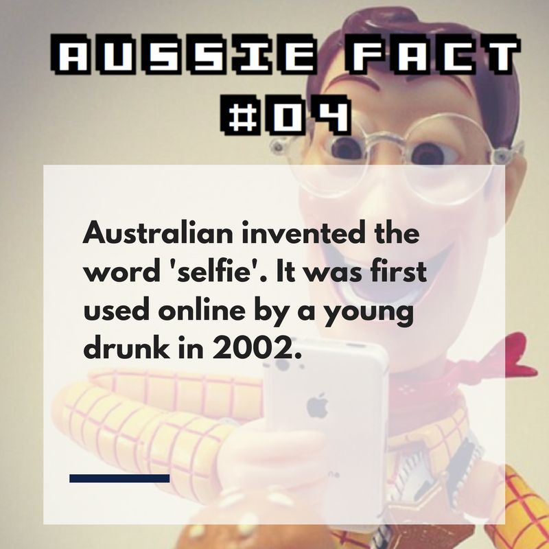 We take selfies everyday but do you know who invented the word ' #selfie '?
#Australian #Aussie 
(Photo source: Camposwell)