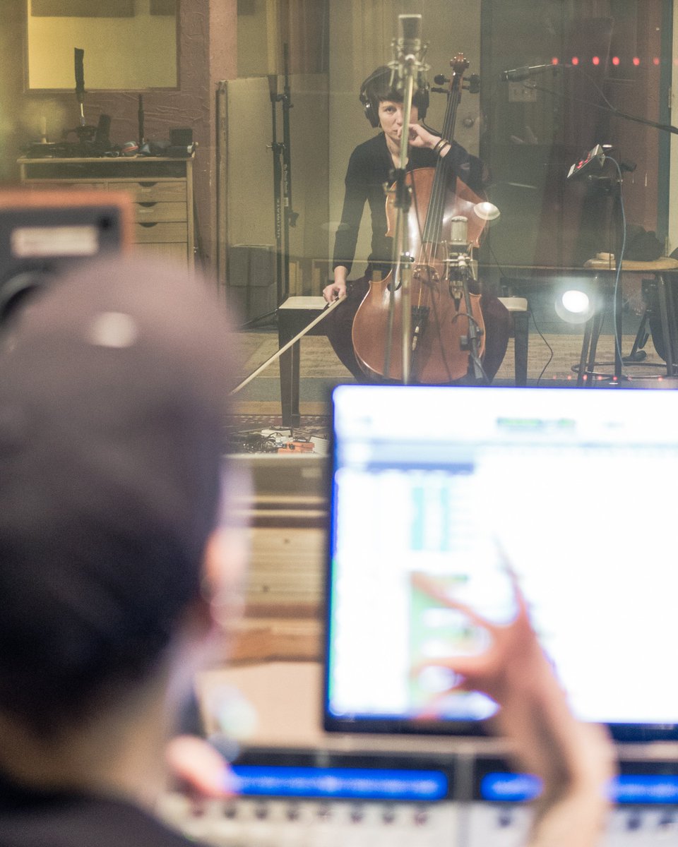 Epic string harmonies tracking with <a href="/aradiapdx/">aradiapdx</a> last weekend.
Photo credit: <a href="/danielvmedia/">Daniel V. Media</a>