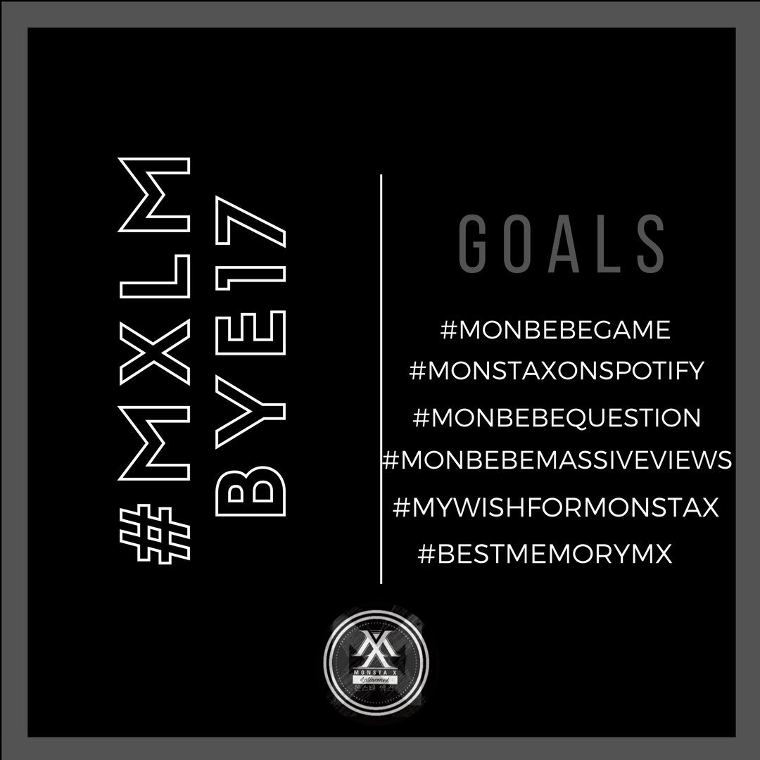 MxLatinomex's tweet photo. El nuevo proyecto y último del año de @MxLatinomex 
#MXLMBYE17 ✨
¿Van a participar? 👇🏻
Consta de 7 actividades para hacer antes de acabar el año! #MONBEBE que cumpla todas estas actividades, recibirá una insignea digital! Para conmemorar el 2017!  🖤
Más información pronto! https://t.co/6xQ81KMocO