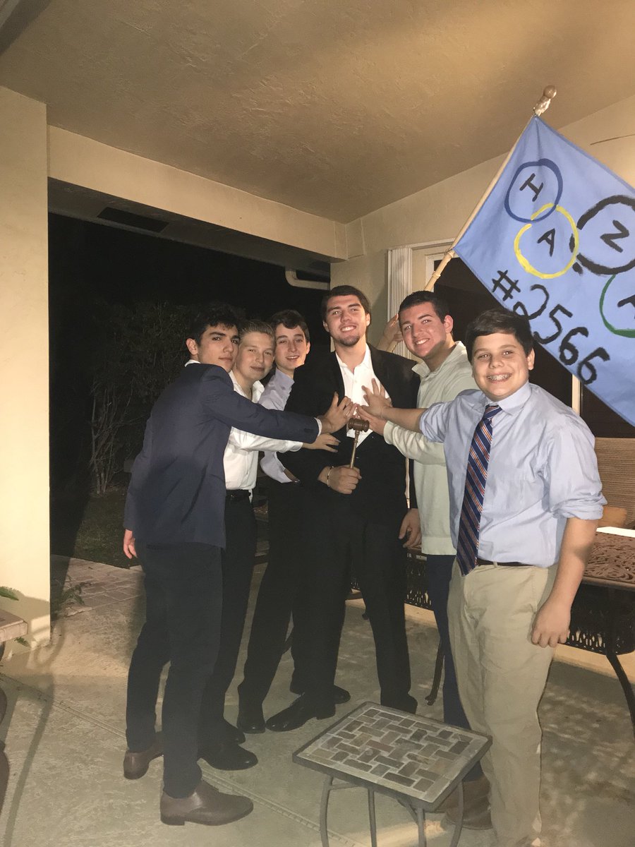 Hazak has just elected their new board. They are lookin #verynice 👍👍