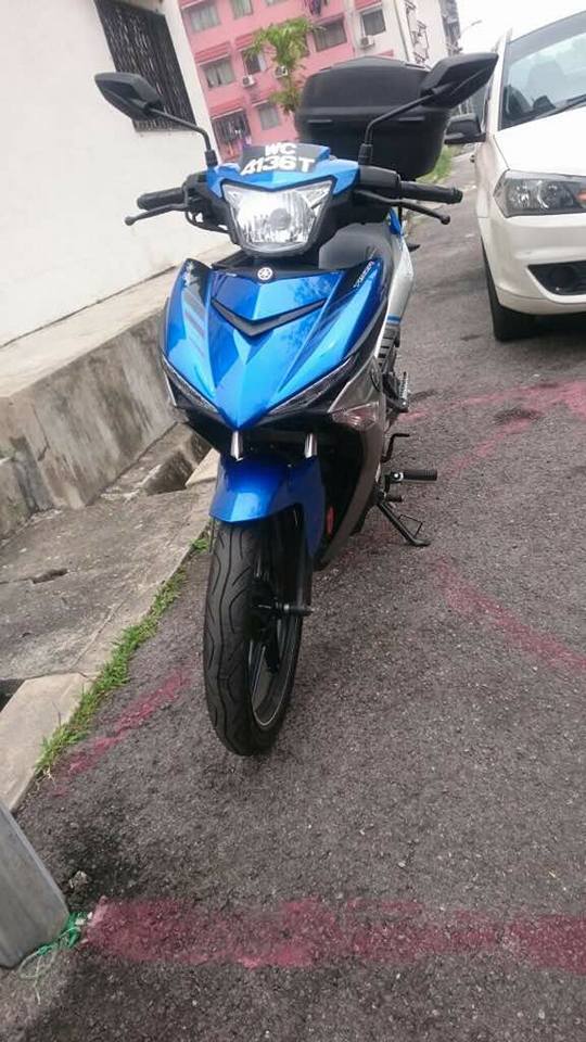 firdaus1099's tweet photo. motor y15 untuk dijual ... condition 9.5/10 . siap tukar nama . harga boleh pm tepi . #cash . area ampang . https://t.co/4IAEnlywT6