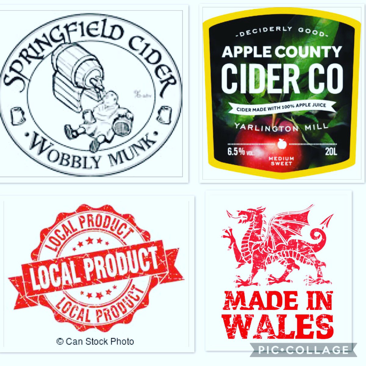 tyseidr's tweet photo. Two Champion Real Ciders just added:
Wobbly Munk #SpringfieldCider 2013 Champion UK Cider
Yarlington Mill @apple_countyco Great Taste Golden Fork Winner 2016 💯% juice, 💯% Made in 🏴 💯% 🍎🍏 https://t.co/dQpWI7xnIR