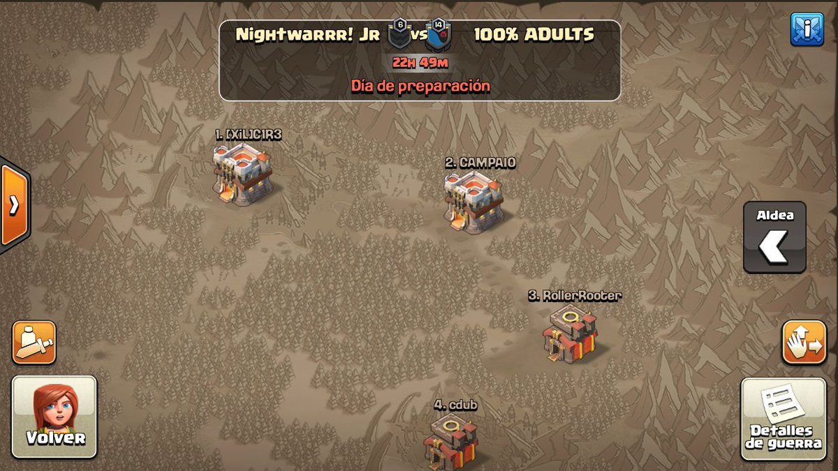 Uppppps ! 👀👀 Here we go once more With the friends of <a href="/100AdultsClash/">100% Adults - Clash</a> <a href="/NightwarrrClan/">NightWarrr!</a>  let's have fun
NWJR 3/3/14
100%A 2/5/13 
GG 👍❤