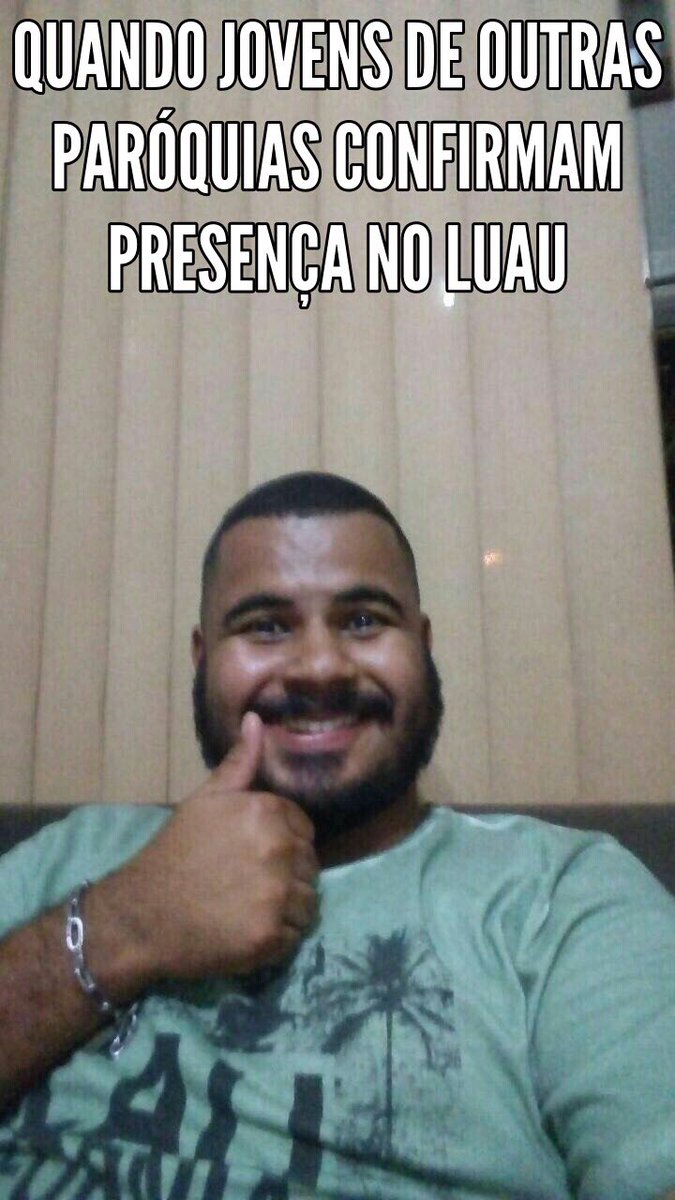 gj_ruah's tweet photo. O que falta para você confirmar presença?  Deixe nosso coordenador feliz 😂😂#HojeTemLuau https://t.co/lAtHLojgok