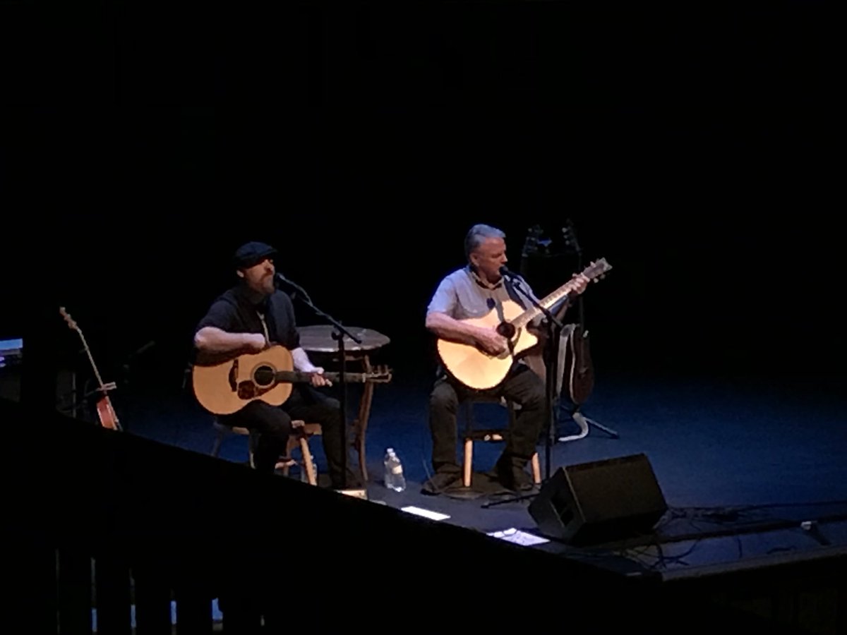 BeauGuidry74's tweet photo. Enjoying listening to a Louisiana treasure of music @MarcBroussard with his dad. It’s a good night in Acadiana https://t.co/PlWGiWsnj6