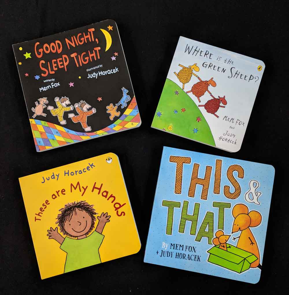 horacekstuff's tweet photo. #Christmas sorted for the littlest ones: bundle of 4 @JudyHoracek #childrens #books: These Are My Hands, This &amp; That, Good Night Sleep Tight &amp; Where is the Green Sheep? Orders $100+ w code 'hurry' receive FREE Express post! Order before Tues 19th #December https://t.co/9U3k4dcpQH https://t.co/6f3kBVUcjC