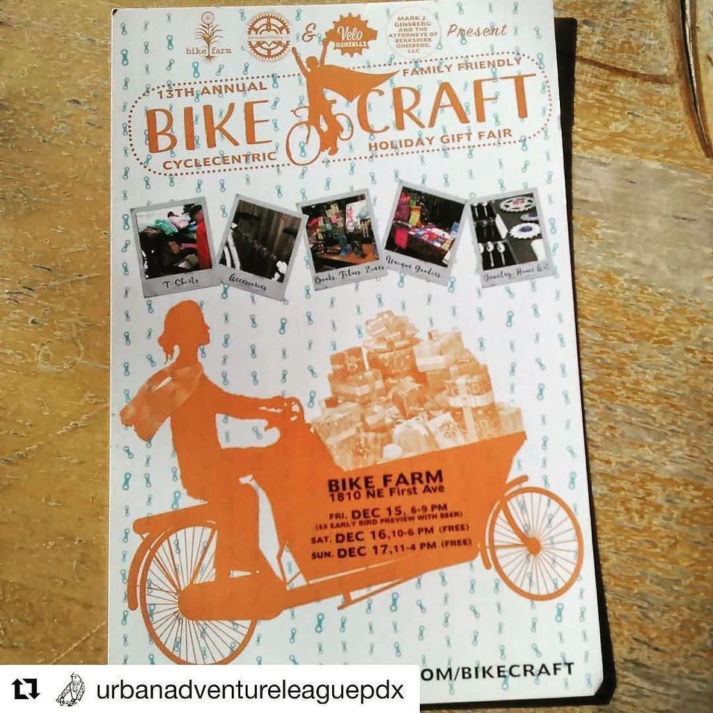 ejpevents's tweet photo. Hey there! I’ll be at #Bikecraft fair this weekend helping @urbanadventureleaguepdx out at his table, so I hope you’ll visit us and get some holiday shopping done! #Repost @urbanadventureleaguepdx (@get_repost)
・・・
Bike Craft fair! After a short hia… https://t.co/tmxVTiCOU5 https://t.co/S1aBiZSKtt