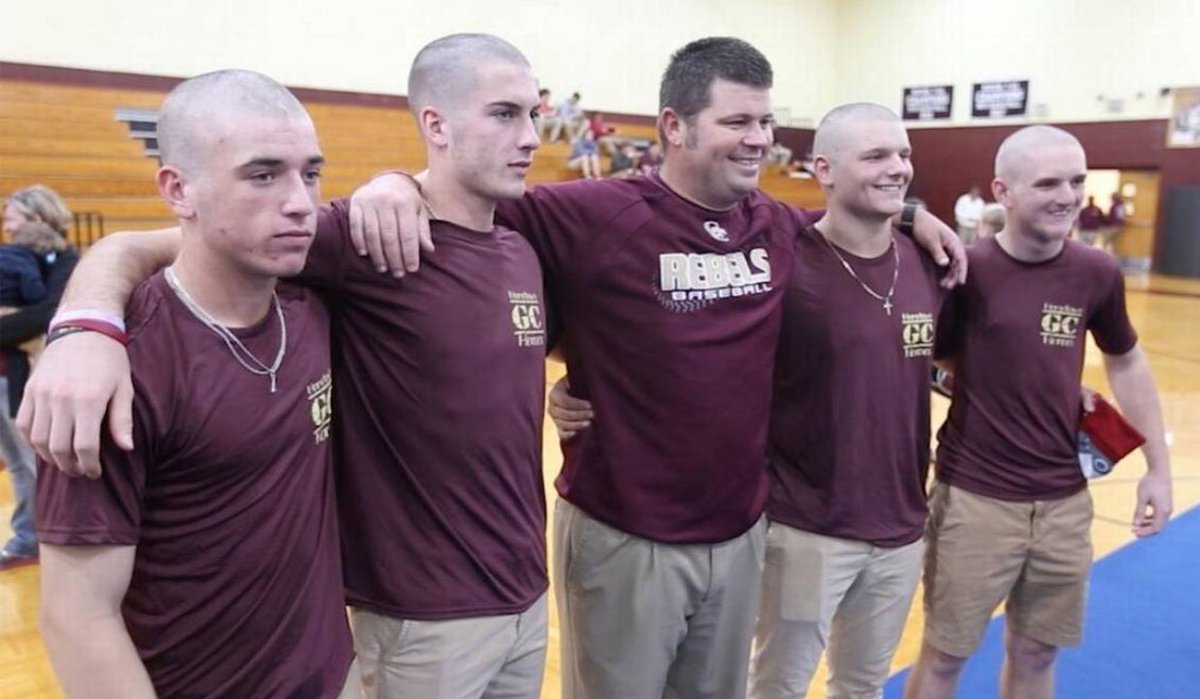 South Alabama commit Trevor McDonald (<a href="/trev_McDonald18/">Trevor McDonald</a>) &amp; #HailState commit Logan Tanner (<a href="/19LoTan/">Logan Tanner</a>) were among the George County baseball players who helped raise >$6,100 for <a href="/StJude/">St. Jude</a>. Here’s why: sunherald.com/news/local/cha…