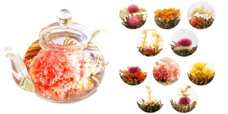 Amazon Jp アマゾンジャパン クリスマス ギフトに お湯を注ぐと花が咲く 花咲く工芸茶10種とガラスティーポット ポットの中で咲く花を眺めながら 特別なティータイムが楽しめる T Co 1alldh4sgm グルメ好きに贈るプレゼントはこちら