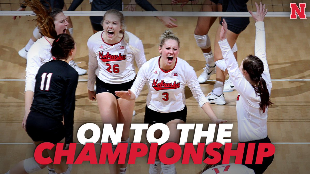 HuskerVB's tweet image. The #Huskers are headed to the NATIONAL CHAMPIONSHIP MATCH #WithEachOtherForEachOther
🌽🏐💪

#GBR #WhyNotUs
