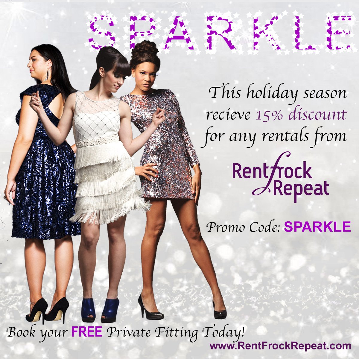 Sparkle this holiday season and receive 15 % discount on any designer dress rentals from Rent frock Repeat PROMO CODE: SPARKLE
Rent frock Repeat will donate a portion of all rental sales back to our fundraising initiatives! #sparklecares @RentfrockRepeat #ottawa #toronto
