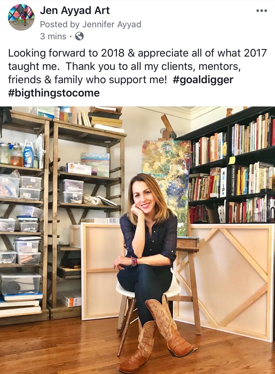 JenAyyad's tweet photo. #GoalSetting #goaldigger #dallasart #abstractpainter #Dallas https://t.co/f1taxlACzU