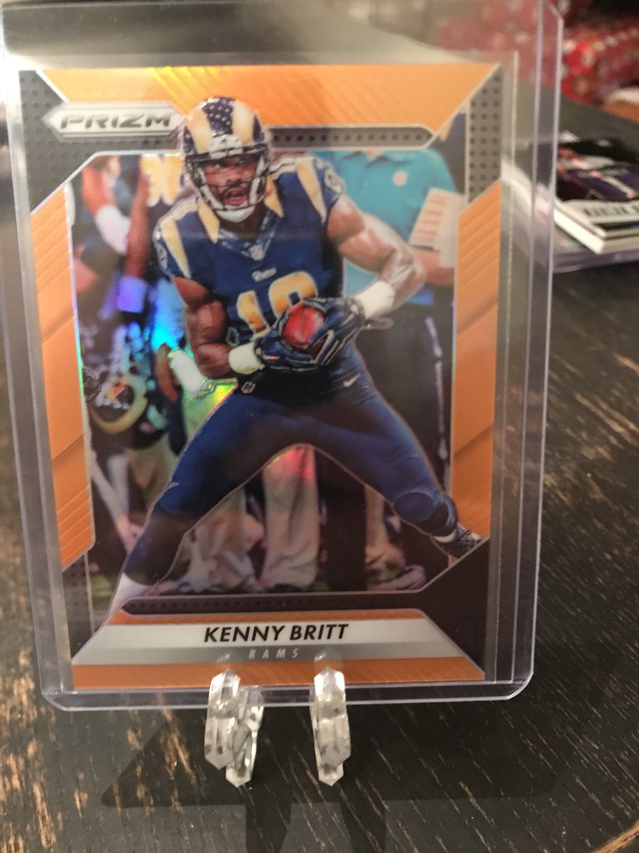 cheapcardsales's tweet image. Kenny Britt orange Prizm /299. $2  
#cheapCards #ccsRams