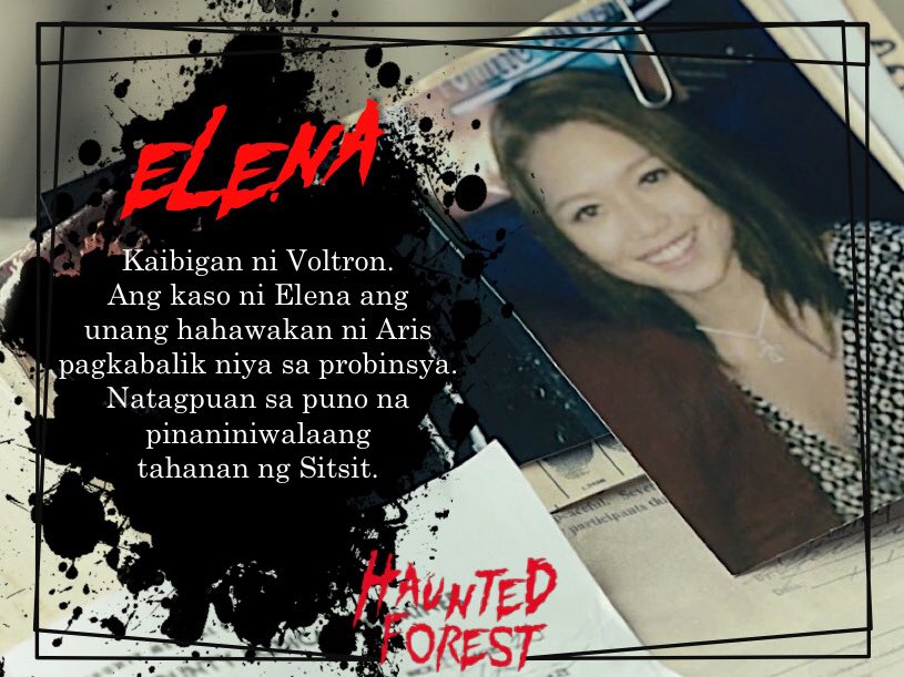 RegalFilms's tweet photo. Ano nga ba ang misteryo na bumabalot sa kakahuyan at sa mga nawawalang katauhan? Abangan si Miho Nishida as Elena! #HauntedForest10DaysToGo https://t.co/RAMcVJIf7Z