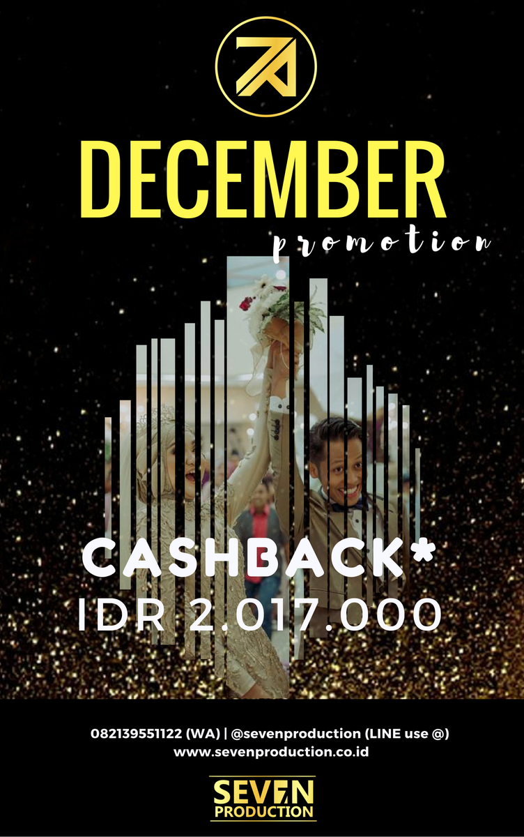 S7production's tweet photo. #JumatBerkah  #PromoDesember validate your voucher and make your wedding dream come true! #RameDiTwitter #DoWell https://t.co/bNPDplPk8R