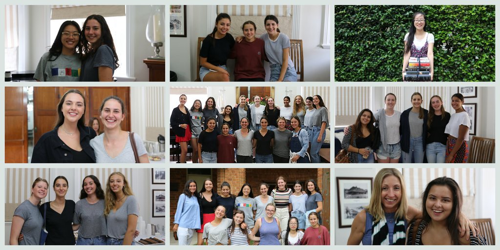 StCatherinesSyd's tweet photo. How lovely to have our Year 12 2017 girls back on school grounds for morning tea to celebrate their HSC results! #HSC2017 https://t.co/CaFAt0wAma