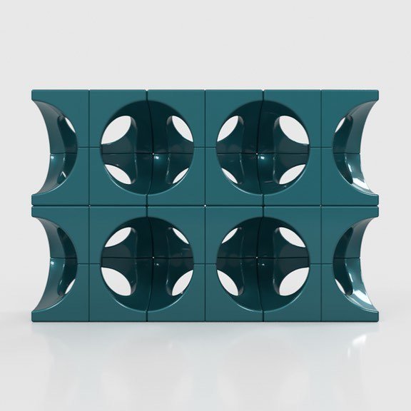 modelabdesign's tweet photo. By rotating and stacking the simple components, they begin to form a semi transparent cellular wall.
-⠀
-⠀
#ComputationalDesign #ModeLab #Design #ProductDesign #ProductDevelopment #ErwinHauer #Tiling #Pattern #Fusion360 #KeyShot https://t.co/A2wnxdlvlF https://t.co/4J34W6KQM8