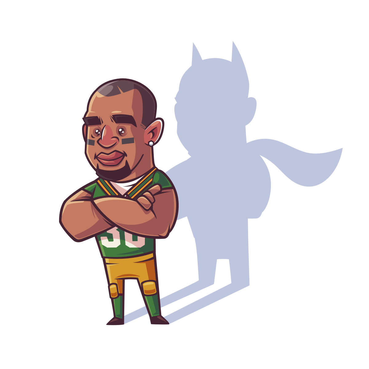 CharlieBoyMedia's tweet photo. We’re very excited and proud to announce our latest design for the 4x  Pro Bowler and all-time lead rusher for the Green Bay Packers, Ahman Green! @AhmanGreen30 https://t.co/BDFKbqjBb1