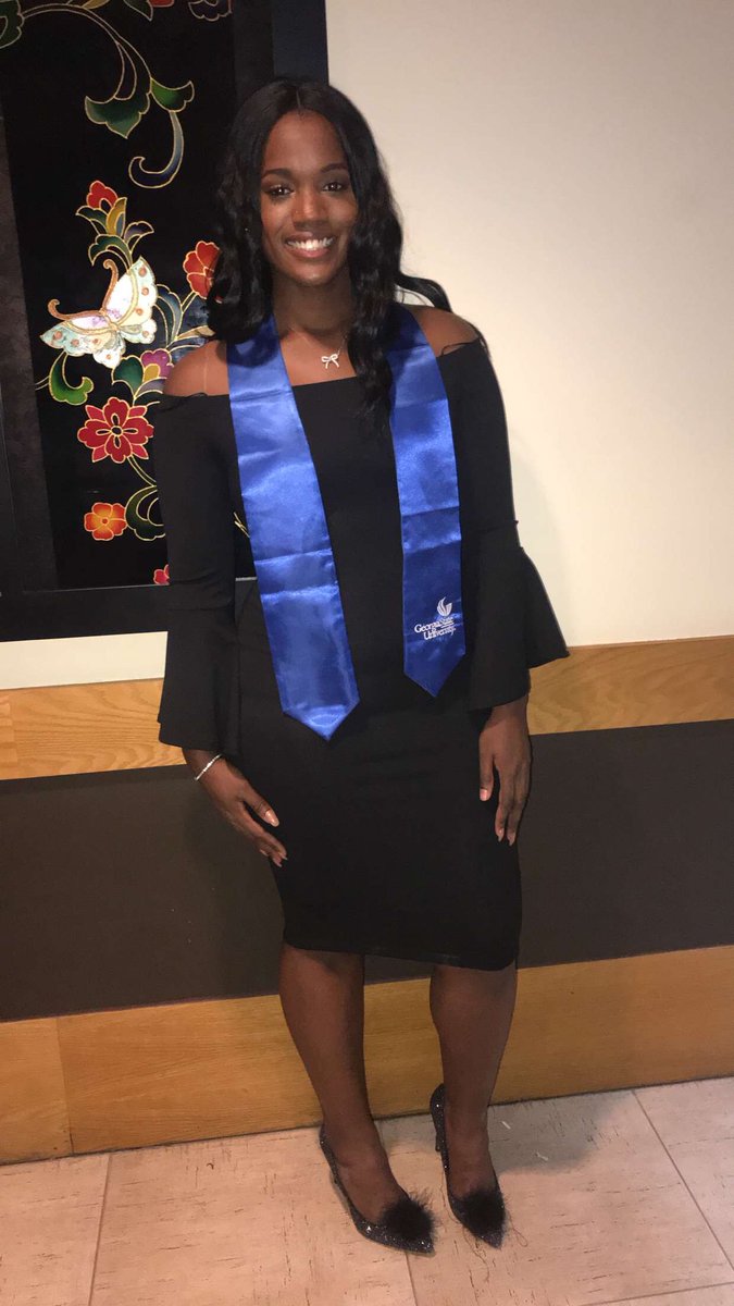 MelThomasPR's tweet image. Excited to start my professional journey. Thank you Georgia State! 💙🎓✨ 👀👀👀 Now about those sports PR jobs ......